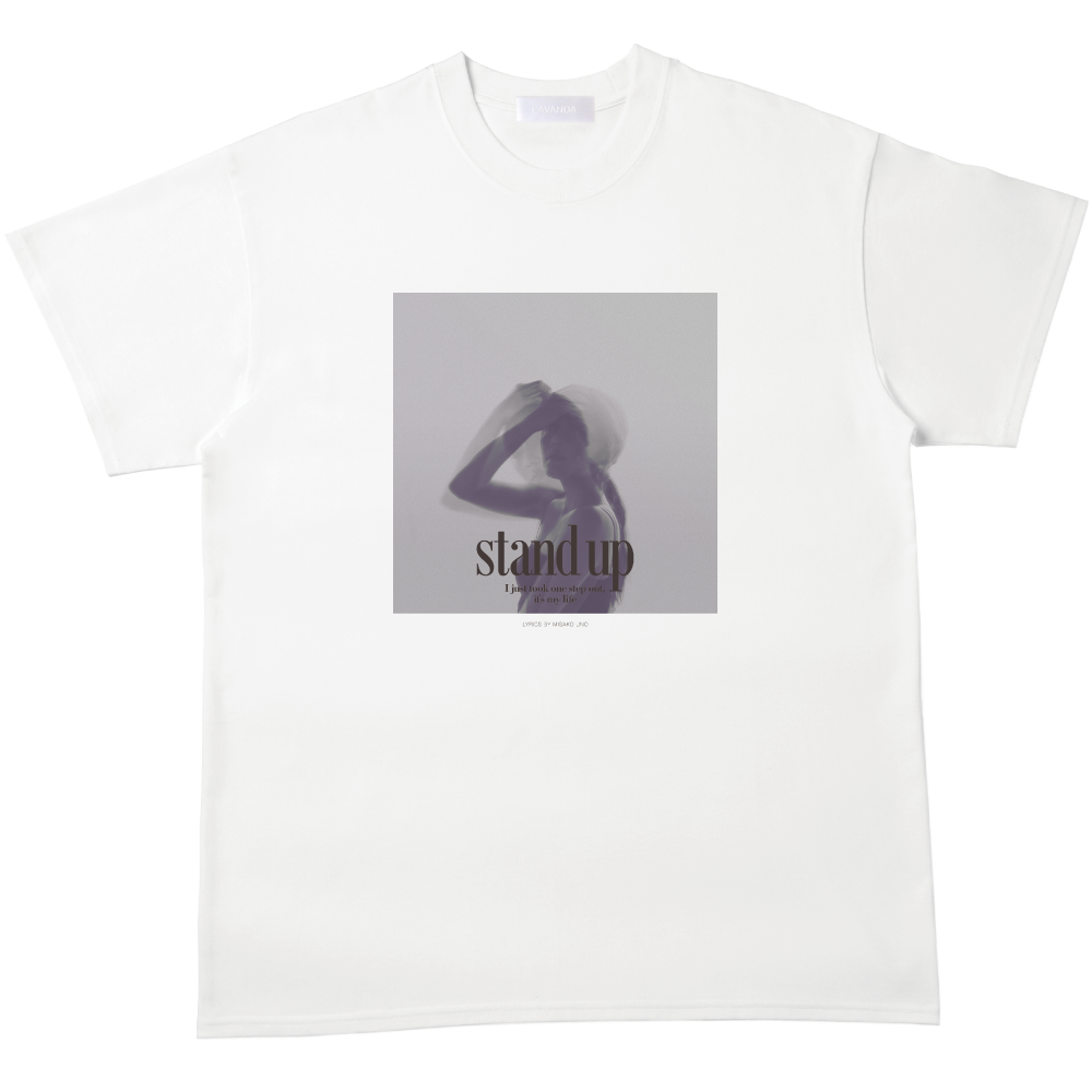 STAND UP Tシャツ（BIG LOGO ver.） | LAVANDA